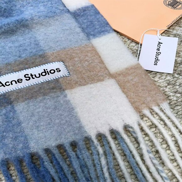 NWT ACNE STUDIOS alpaca wool blend scarf - Picture 3 of 7